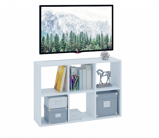 Стеллаж Уно-92 - белый