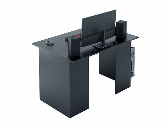 Стол игровой Интерплей-2 - черный / черный