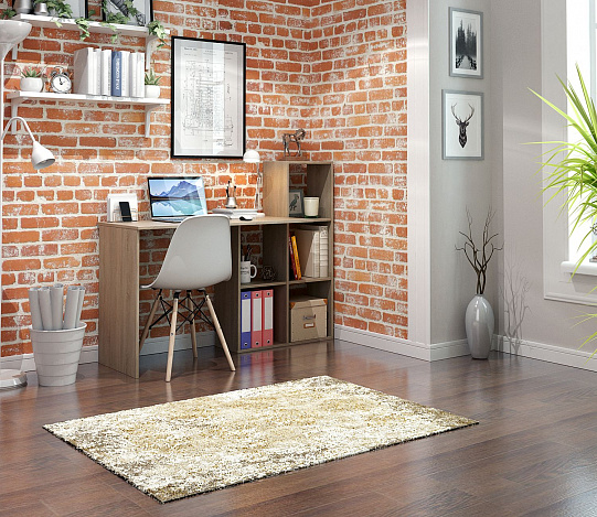 Стол-стеллаж Рикс-10 - дуб сонома