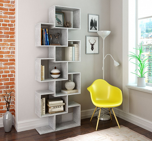 Стеллаж Зет-4 - бетон