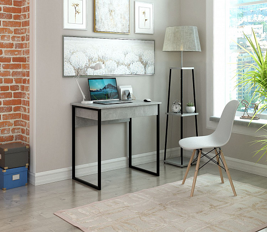 Стол письменный Уно-111 - бетон