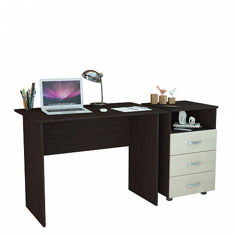 Уголок школьника Милан УШ-106-01 - венге / дуб молочный