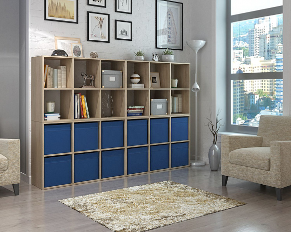 Стеллаж Файн-105 - дуб сонома