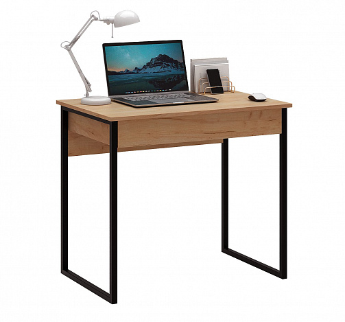 Стол письменный Уно-111 - дуб крафт золотой