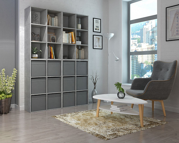 Стеллаж Файн-105 - бетон