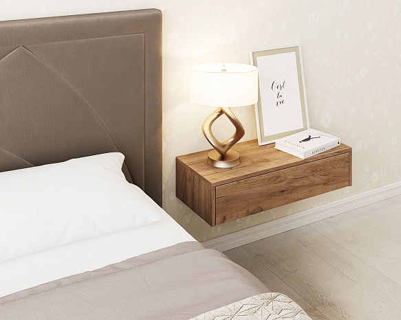 Тумба подвесная Уно-47 - дуб крафт табак