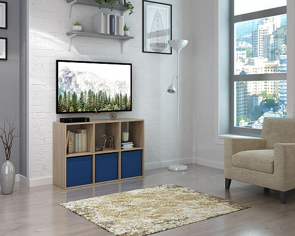 Стеллаж Файн-105 - дуб сонома