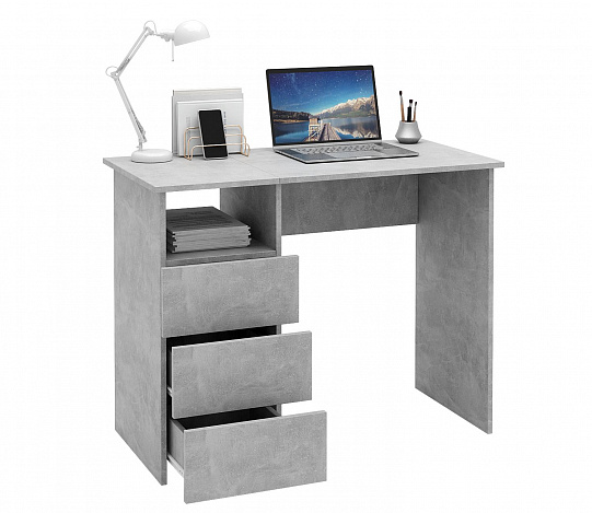 Стол письменный Витто-31 - бетон