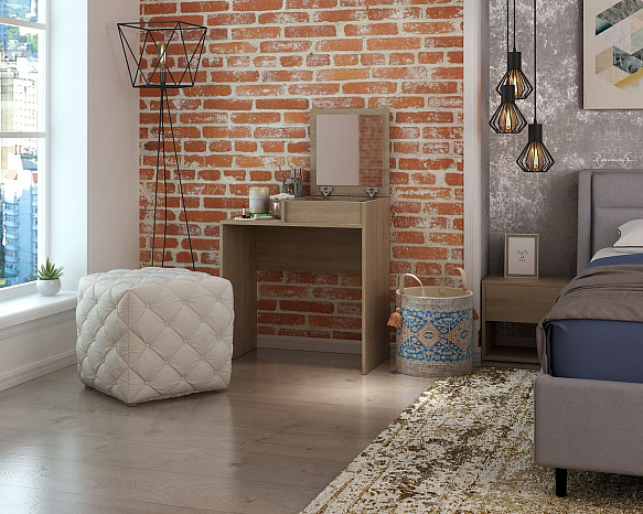 Туалетный столик Риано-6 - дуб сонома