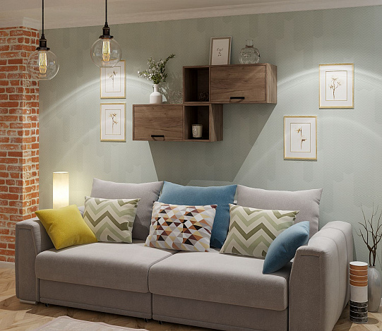 Тумба-Полка Уно-140 - дуб крафт табак