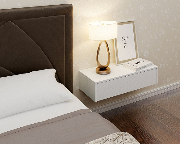 Тумба подвесная Уно-47 - белый