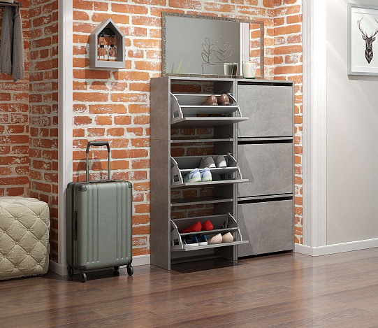 Обувница Витто-23 - бетон