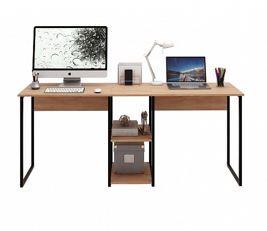 Стол письменный Витто-34 - дуб крафт золотой