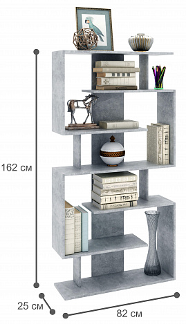 Стеллаж Зет-1 - бетон
