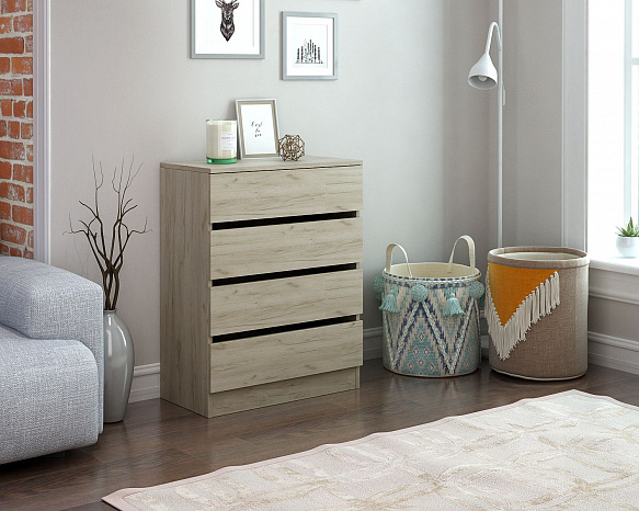 Комод Триверо-8 - дуб крафт