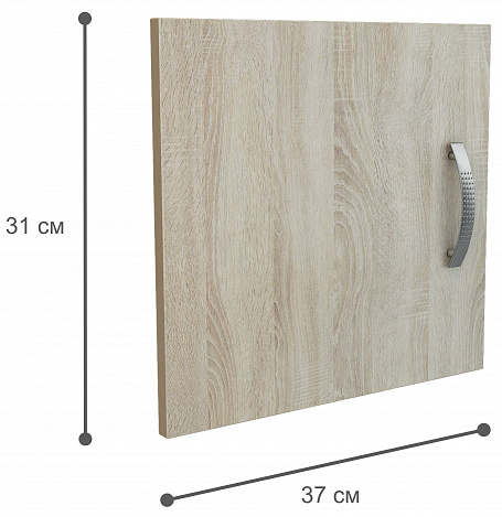 Дверка для стеллажей Либерти - дуб сонома