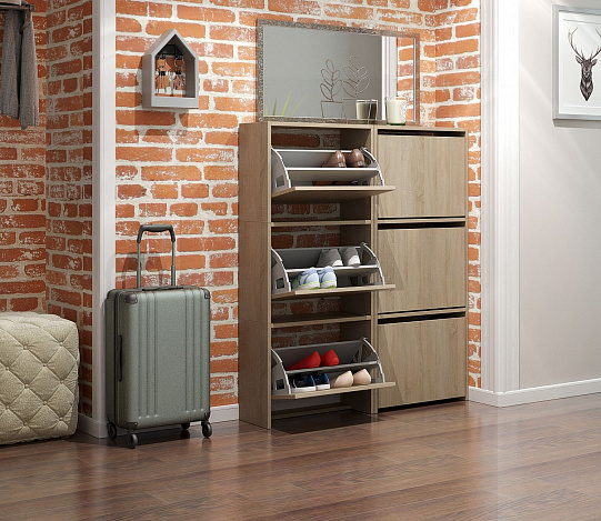 Обувница Витто-23 - дуб сонома