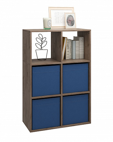 Стеллаж Файн-105 - дуб крафт табак