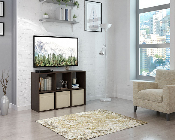 Стеллаж Файн-105 - венге