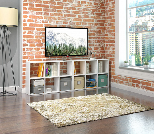 Стеллаж Уно-92 - белый