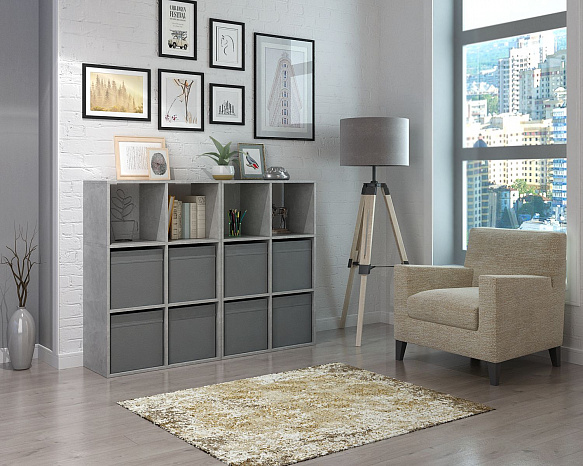 Стеллаж Файн-105 - бетон