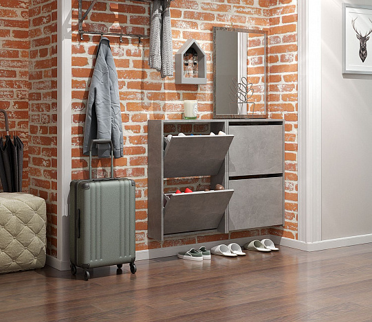 Обувница Витто-20 - бетон