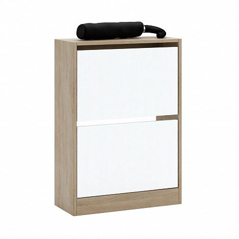 Обувница Уно-51 - дуб сонома / белый