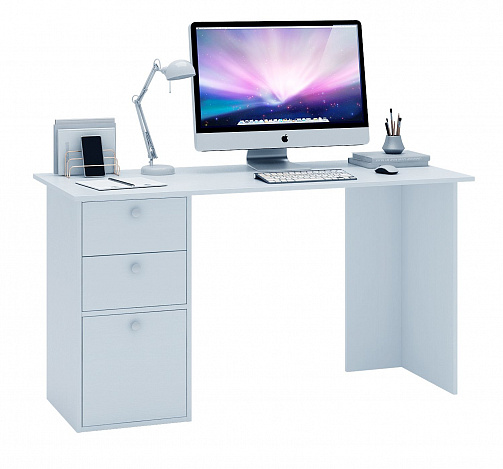 Письменный стол Прайм-58 - белый