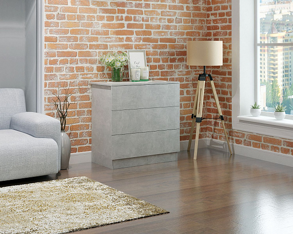 Комод Уно-28 - бетон