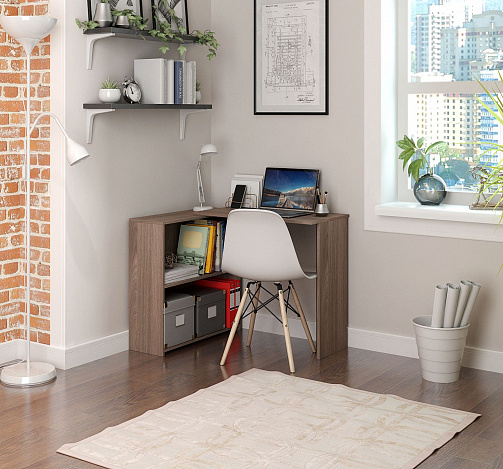 Стол письменный Витто-38 - ясень шимо темный