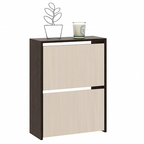 Обувница Витто-19 - венге / дуб молочный