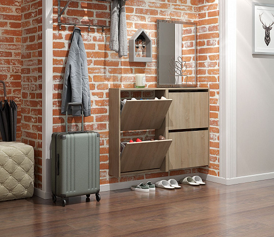 Обувница Витто-20 - дуб сонома