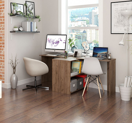 Стол письменный Витто-38 - дуб крафт табак