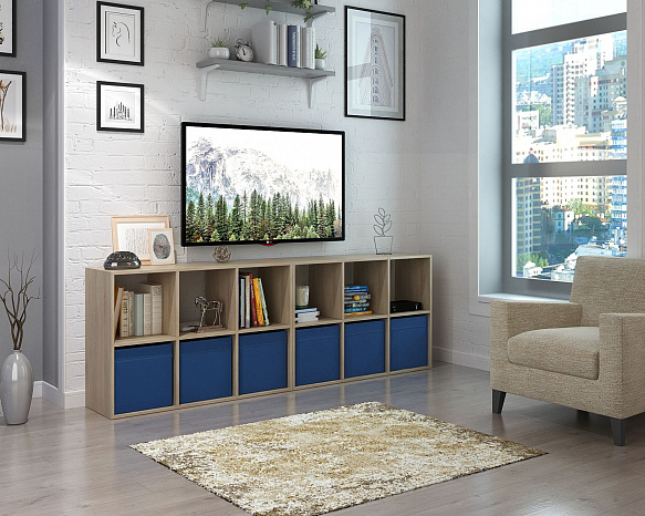 Стеллаж Файн-105 - дуб сонома