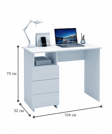 Стол письменный Витто-31 - белый