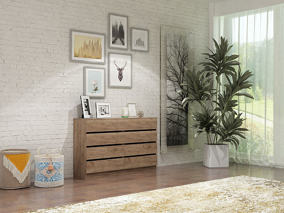 Комод Триверо-21 - дуб крафт табак