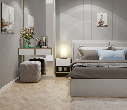 Тумба подвесная Уно-48 - дуб сонома / белый