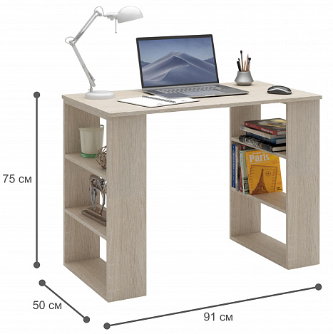 Стол компьютерный Уно-7 - дуб сонома