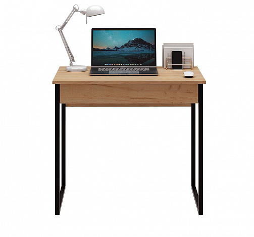 Стол письменный Уно-111 - дуб крафт золотой