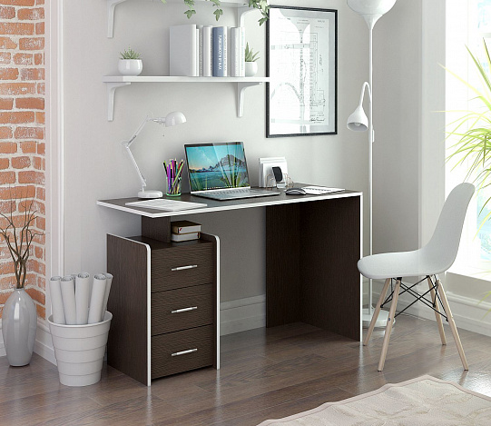 Стол письменный Слим-2 - венге