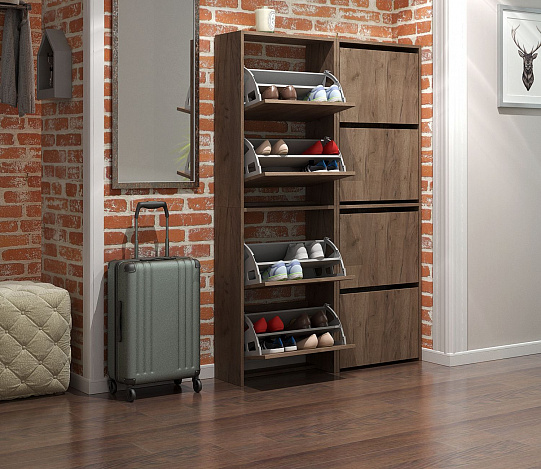 Обувница Витто-28 - дуб крафт табак