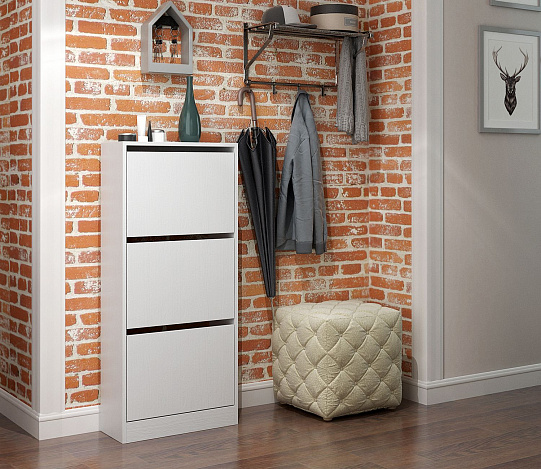 Обувница Уно-54 - белый