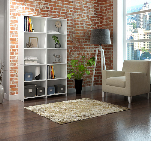 Стеллаж Файн-101 - белый