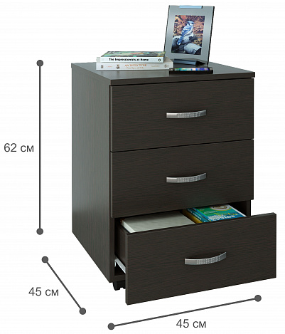 Тумба Альба-3 - венге