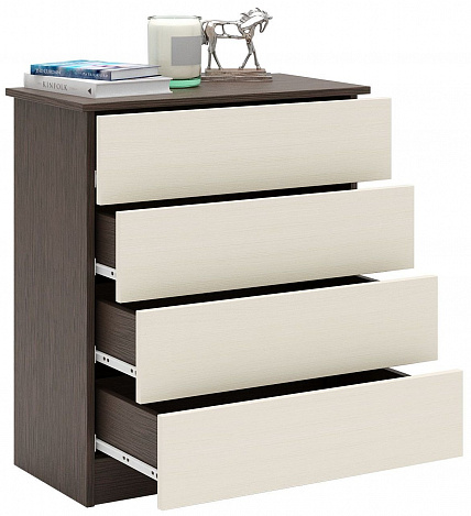 Комод Уно-29 - венге / дуб молочный