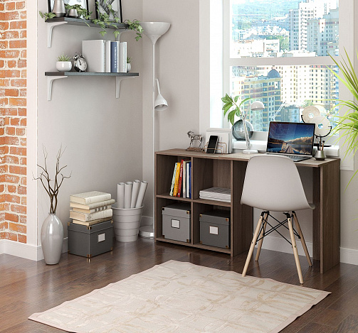 Стол письменный Витто-37 - ясень шимо темный