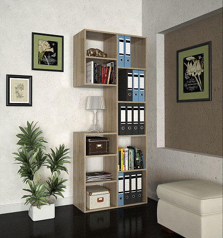 Стеллаж Рикс-2 - дуб сонома