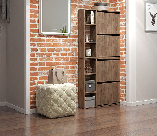 Обувница Витто-44 - дуб крафт табак