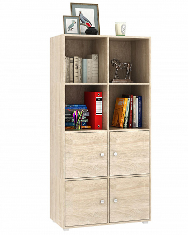 Стеллаж Прайм-42-1 - дуб сонома