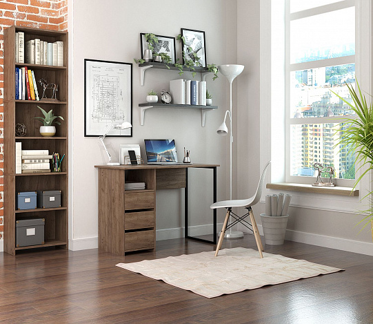 Стол письменный Витто-35 - дуб крафт табак